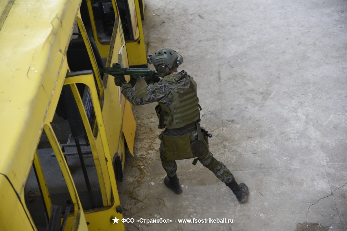 Страйкбольная игра Баталии на арене