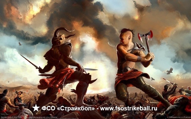 Страйкбольная игра Схватка в лагере