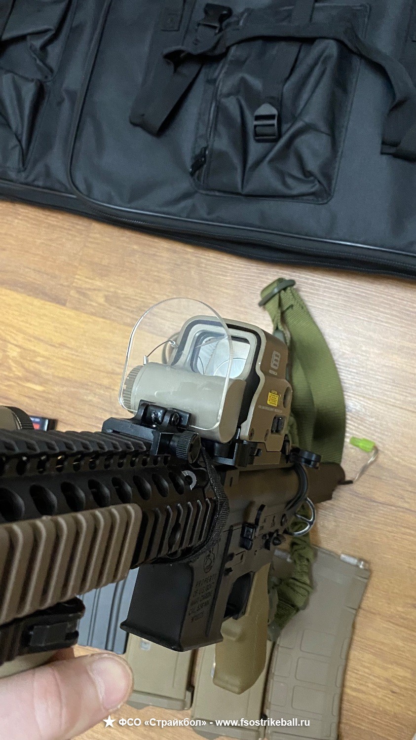 Карабин East Crane M4 CQBR SOPMOD block II