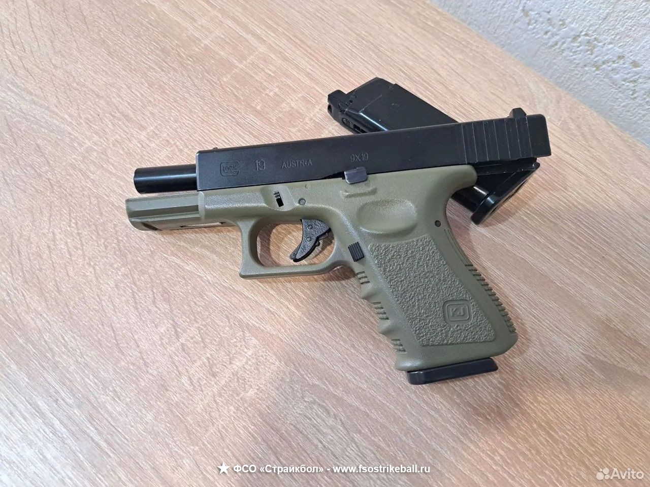 Пистолет KJW glock 19